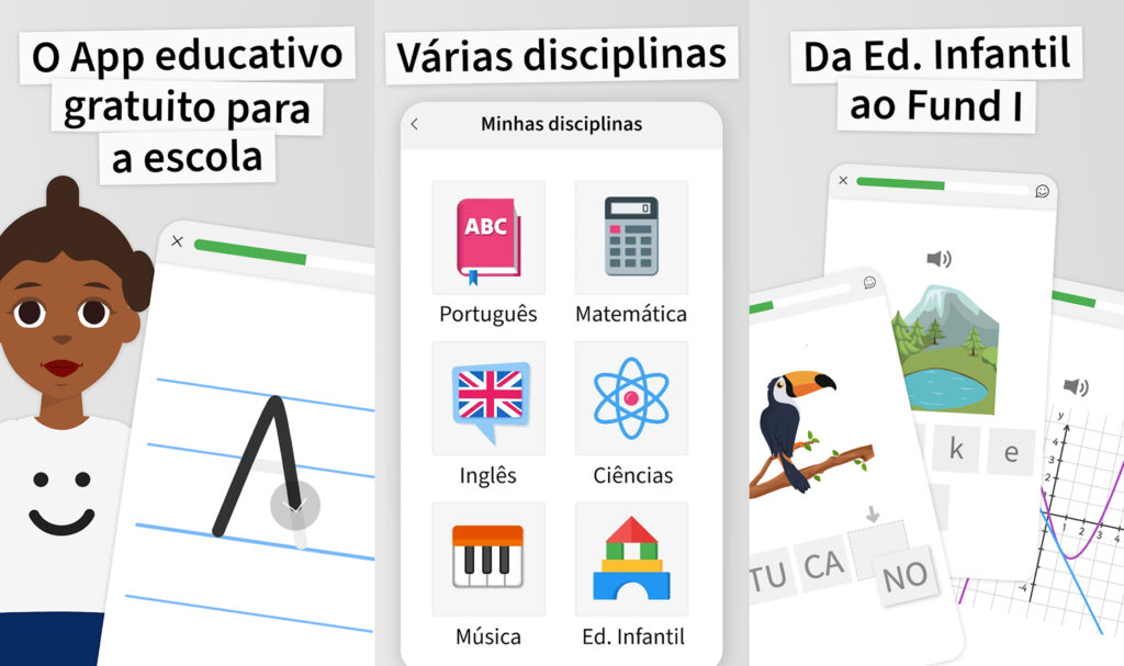 App Anton, feito para o Ensino Fundamental anton ft